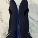 Rothy's  The Flat Womens 9.5 Navy Blue Round Toe Slip On Ballet Casual Comfort Photo 5