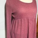 Harper Haptics Holly  3X women's light sweater tunic rib knit balloon sleeve Photo 8