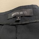 Lafayette 148  New York Black Side Zip Ankle Length Straight Leg Dress Pants Sz 8 Photo 4