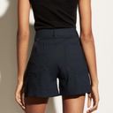 Vince  Linen Blend Shorts Navy Blue 12 Photo 1