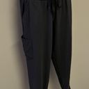 Cuddl Duds  Black Joggers with Pockets- Small Photo 2