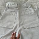 ZARA ZW COLLECTION HIGH WAIST MARINE STRAIGHT JEANS Photo 2