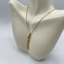 Ralph Lauren LAUREN  Link Y Neck Necklace in Gold-Tone $58 NWT Photo 6