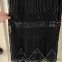 Walter Baker Black Beaded Mini Dress Photo 8