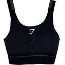 Gymshark  Womens Size Small Embody Sports Bra Black Adjustable Straps Stretch Photo 0