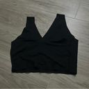 Skinny Girl  Womens black Vneck seamless wireless bralette Size medium Photo 1