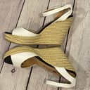 Penny Loves Kenny  Ankle Strap Wedges White w Rope Wedge-7.5 Photo 2