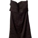 White House | Black Market  Size 12 Jacquard Black Dress Photo 1