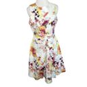 Hunter Bell Anthropologie‎  New York Kukka Tea Sleeveless Watercolor Dress Size 4 Photo 3