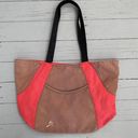 Equipment Tan/Pink Cotton Overland  Tote Bag Purse Photo 0