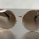 Salvatore Ferragamo  SF207S 723 Gold Tortoise Full Rim Sunglasses Women’s Photo 1