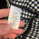 Talbots NWOT  sz12 black/white check Chatham ankle pant back pockets ankle slits Photo 5