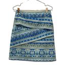 J. McLaughlin  geometrical print tired skirt. NWT. Size small Photo 0