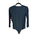 Commando NEW NWT  Butter Crewneck 3/4 Sleeve Bodysuit Black BDS104 Photo 4