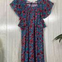 Rebecca Taylor  Silk Blend Lindsay Floral Ruffle Sleeve Dress size 2 Photo 0