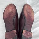 Rag and Bone Dina leather penny loafers in burgundy Bordeaux color  Photo 3