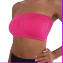 No Boundaries Hot Pink Seamless Bandeau Bra •Size Medium Photo 8