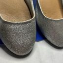 American Eagle  Silver Sparkle Ladies Ballet Flats size 7M Photo 4