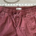 Lou & grey  for Loft Rose khaki chino  elastic waistband ankle pants Photo 2