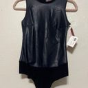 Commando NWT  faux leather body suit navy Photo 3