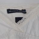 Brandy Melville NWT  Edith Lace Trim Cotton Tank Top V-Neck White One Size Photo 6