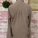 Sneak Peak SNEAK PEEK Women’s Brown Long Dramatic Bell Sleeves Button Down Shirt size Medium Photo 1