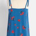 Modcloth  Cherry Bomb Tank Top Womens XS Blue Easy Like a Summer Morning Coquette Photo 2