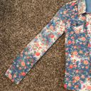 Bullhead Black  multicolor floral button down top Photo 4