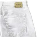 AG Adriano Goldschmied NEW AG ExBoyfriend Slouchy Slim High Rise Distressed White Denim Jeans Size 24 Photo 5