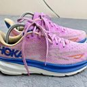 Hoka  One One Womens Size 9 Clifton 9 Pink Running Shoes Sneakers 1127896 Preppy Photo 0