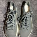 Crocs Like New  Citilane Roka Court Shoes Womens 10W Lace Up 204884 Gray Photo 0