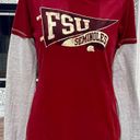 Soffe  Vintage Florida State Seminoles FSU Garnet L/S Shirt - XL - Pennant Design Photo 8