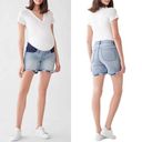 DL1961  Hepburn Maternity Shorts in Denim Millie Wash Size 29 NWT Under Belly Photo 1