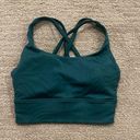 Lululemon Green  Sports Bra Photo 0