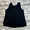 Michael Stars  Los Angeles Women's Tammy V Neck Tank Top Black XS Extra Small NWT Photo 3