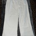 Abercrombie & Fitch Abercrombie Linen-Blend Tailored Wide Leg Pant in White Photo 12