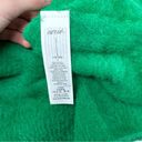 Aerie Size L Flurry Crew Neck Sweater Green Fuzzy Oversized Cozy NEW Photo 5