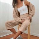 Wilfred  Free Free Terry Fleece Sweatpant Organic Cotton Tan Beige XS Photo 9