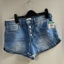 BP  Nordstrom Denim Shorts Stretch High Rise Lt. Blue Wash sz 28 NWT NEW Photo 0