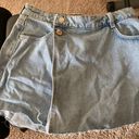 ZARA Denim Skort Photo 0