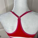 Outdoor Voices  Splash Racerback Swim Top (Fuchsia/Prickly Pear/Cherry) - Small Photo 6