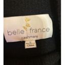 Belle France 100% Cashmere Black Turtleneck Sweater Size Small Womens Photo 3