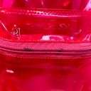 FILA  Neon Pink Clear Jelly Mini Backpack Photo 10