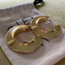 Madewell  Chunky Gold Hoop Earrings Photo 0