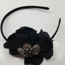 Black Flower Headband Photo 1