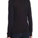 LA Made New  Maternity Long Sleeve V-Neck Wrap Top Knit Jersey Black Photo 1