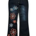 Daisy Rdelab Retro  Flower Jeans‎ Women's 6 Photo 0