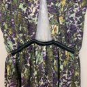 Lululemon  size 6 dress city summer floral sport tank tennis athletic purple gree Photo 10