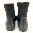 Journee Collection  Black Front Zip Bexlie Sock Bootie Women’s 9 Photo 7