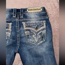 Rock Revival  Women’s Peachy Low Rise Boot  Distressed Jeans Blue Denim Size 29 Photo 9